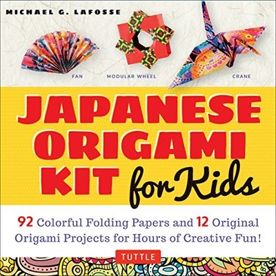 Tuttle Publishing - Japanese Origami Kit for Kids  92 Colorful Folding - H245z