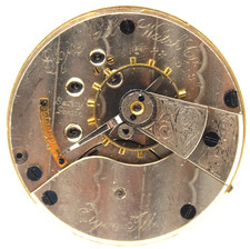 1887 ELGIN POCKET WATCH MOVEMENT 2215137 GRADE 43 18s 11j LE