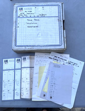 A&M Records John McClain Reel to Reel Tape Lyrics & Recording Schedule King Fun
