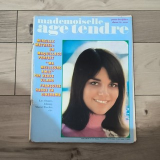 Mademoiselle Âge Tendre N°24 — Oct. 1966 Sheila / Goya / Stones / Duclos