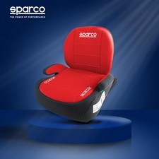 SPARCO ISOFIX BOOSTER SEAT &ndash; ECE R129 &ndash; UNIVERSAL FIT FOR KIDS (RED/GREY)
