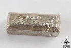 DELTA .999 Silver 63.6g Vintage Poured Bar B.C. Centennial Flower Stamp