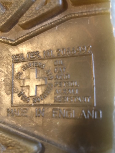 Dr Martens Slip On Mule Womens US 6 VINTAGE, Great Condition Made England, Navy - Bild 5 von 6