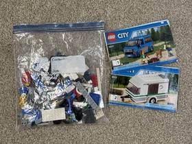 LEGO City: Van & Caravan (60117) Complete With Manuals