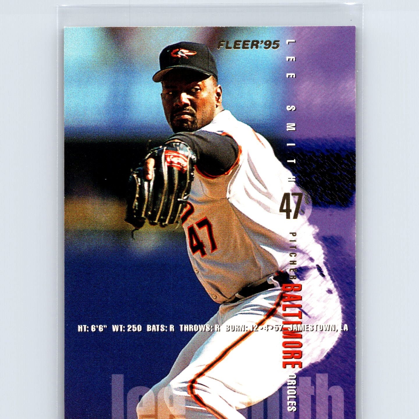 1995 Fleer - Lee Smith #21 - Baltimore Orioles