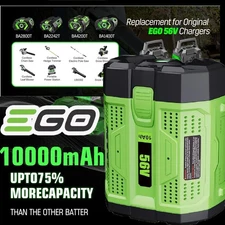 For EGO 56V 5.0,7.5,10.0AH Battery BA1400 POWER Lithium-ION BA2240 BA2800T