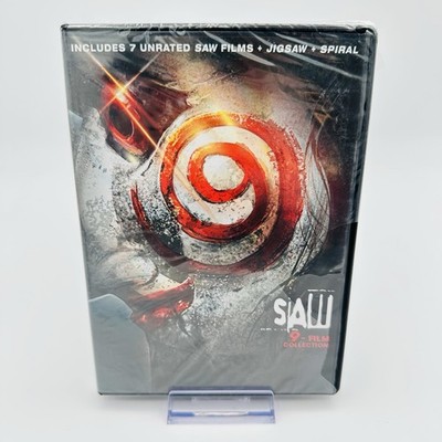 Saw Franchise 9 Film Collection Set DVD Unrated Jigsaw Spiral