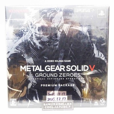 Metal Gear Solid V Ground Zeros Premium Paket PS4 aus Japan NEU