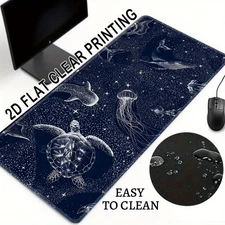 40*90cmYuxilan XL Gaming Desk Mat & Mouse Pad - Non-Slip Large Extended Computer