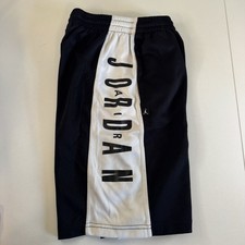 Nike Air Jordan Jumpman Gym Shorts Youth Medium Black Gym Shorts Big Logo