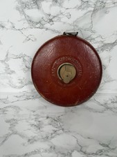 Vintage Rabone Chesterman LTD Leather Tape Measure - 20m - Fantastic Condition