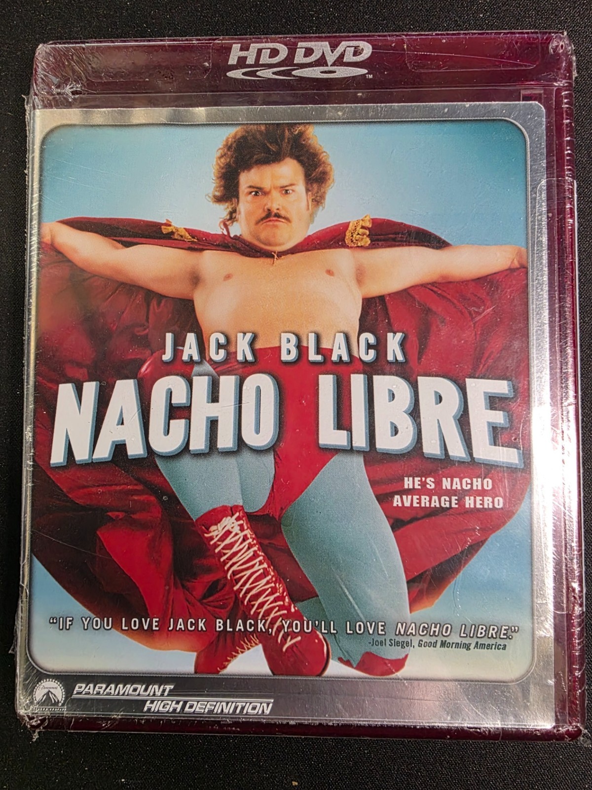 Nacho Libre HD DVD New Condition, Check Images For Slight Case Damage US Import