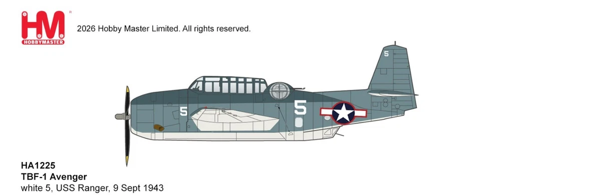 Tbf Avenger In Contemporary Diecast Aircraft & Spacecraft for sale