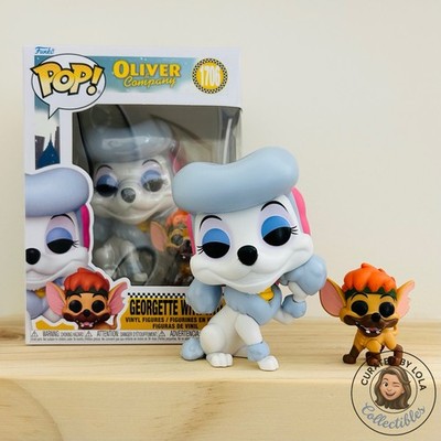 Funko Pop Disney Oliver & Company Georgette With Tito #1706 Vinyl