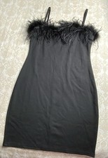 Fashion Nova 90s Chic Mini Dress Black Size XL