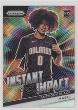 2023-24 Panini Prizm Instant Impact Silver Prizm Anthony Black #24 11es