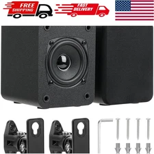 Compact Wall Mount Passive Speakers for Immersive Home Theater Experience