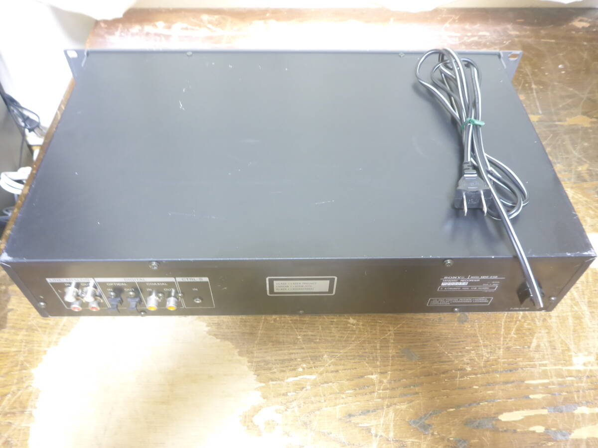 Sony Minidisc Recorder Mds-e58 With 10 Mini Discs Tested and