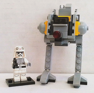 LEGO Star Wars Rebels 75130 AT-DP Microfighter Series 3! Pre-Owned! INCOMPLETE!