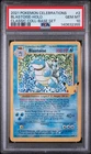 2021 POKEMON CELEBRATIONS CLASSIC COLLECTION #2 BLASTOISE-HOLO PSA 10