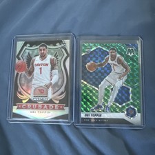 2020-2021 Mosaic Basketball Obi Toppin Green Mosaic RC Rookie Knicks