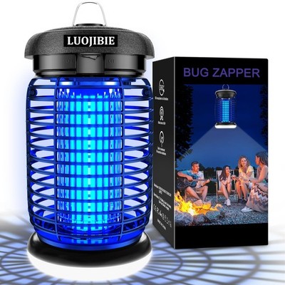 Bug Zapper Outdoor, Mosquito Fly Trap with UV/LED Light, 4200V High Voltage W...