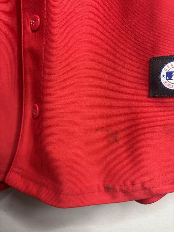 Camiseta de béisbol Philadelphia Phillies juvenil XL roja blanca MLB Adidas Cliff Lee 33 Foto 3 de 4