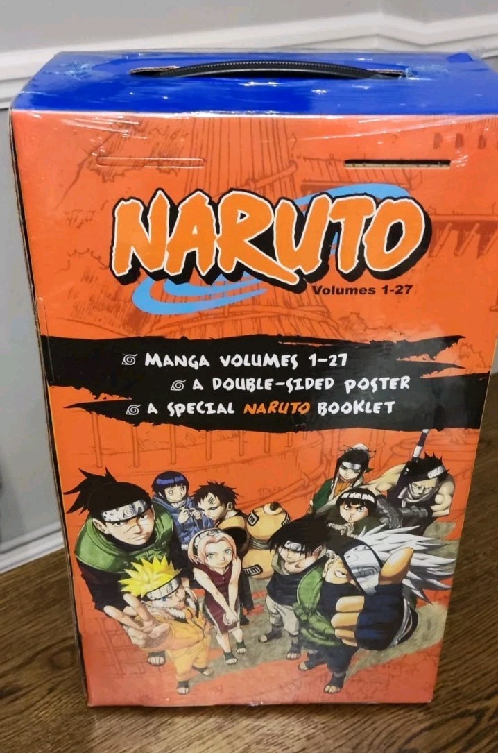 NARUTO 英語版 全巻セット (1-27巻) ボックス付き Amazon.com: Naruto Box Set 1: Volumes 1-27 with Premium (1