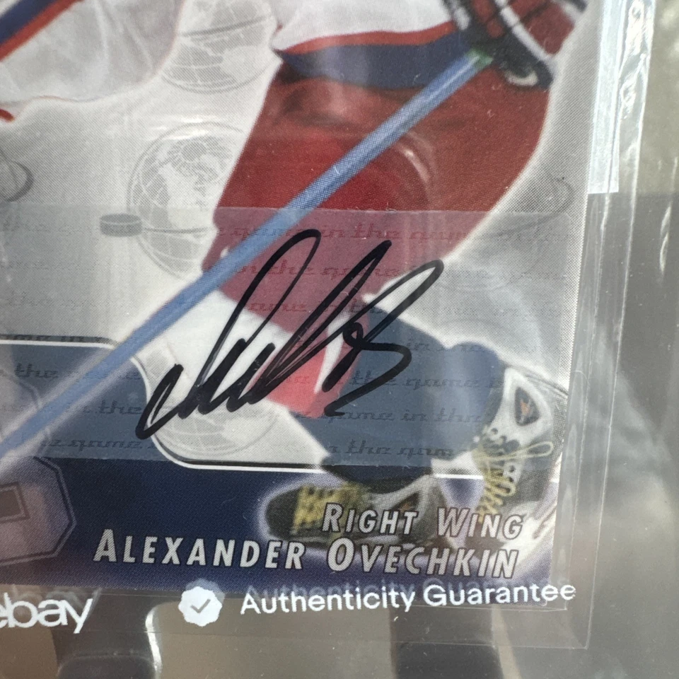 ALEXANDER OVECHKIN 2005 RC AUTOGRAPH SSP Vault ITG ROOKIE CARD Super Rare A-AO5 - Image 4 of 4