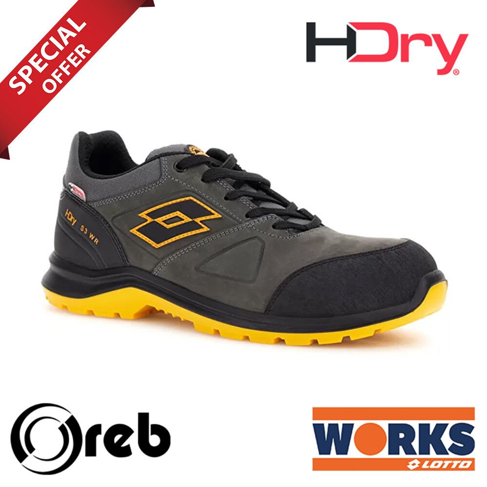 Scarpe antinfortunistiche Idrorepellenti Lotto HIT 250 S3 SRC WR HDRY