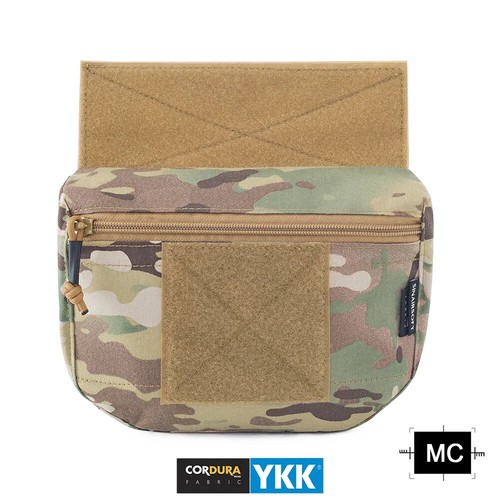 Tactical Vest Armor Abdominal Drop Dump Pouch MOLLE Plate Carrier Army Waist Bag - Picture 26 of 27