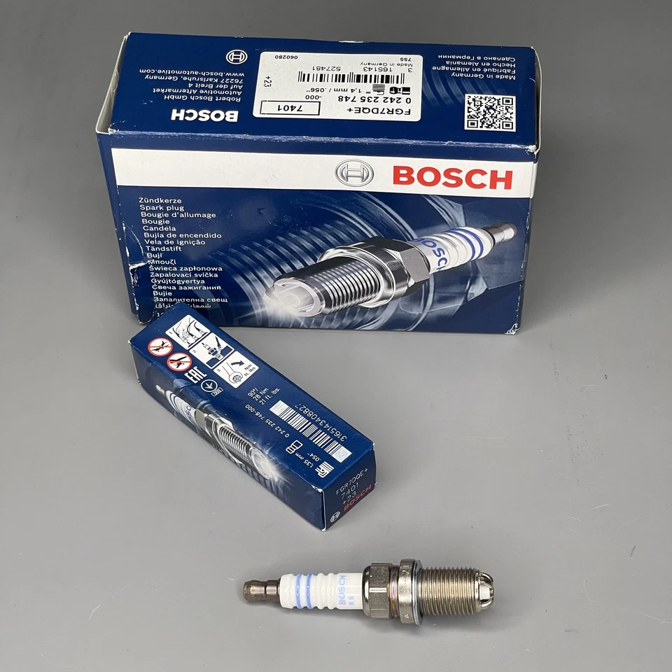 Bujía de níquel OE Bosch 7401 para VOLVO 960 S60 S70 S80 S90 V70 V90 AUDI A4 A6 Foto 2 de 4