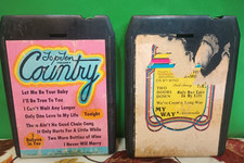 VTG Top Ten Country Vol 4  Country Classics Vol 2 8-Track Tapes 