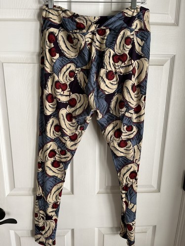 lularoe tc leggings red - Gem