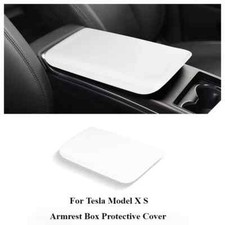 For Tesla Model X S 2024 TPE central armrest box pad soft shell protective cover