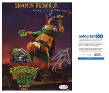 Shamon Brown Jr. Teenage Mutant Ninja Turtles Signed 8x10 Photo ‘Michaelangelo’ Shamon Brown Jr. Teenage Mutant Ninja Turtles Signed 8x10 Photo ‘Michaelangelo’