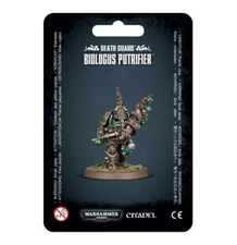 Biologus Putrifier Death Guard Chaos Space Marines Warhammer 40K NIB Blister
