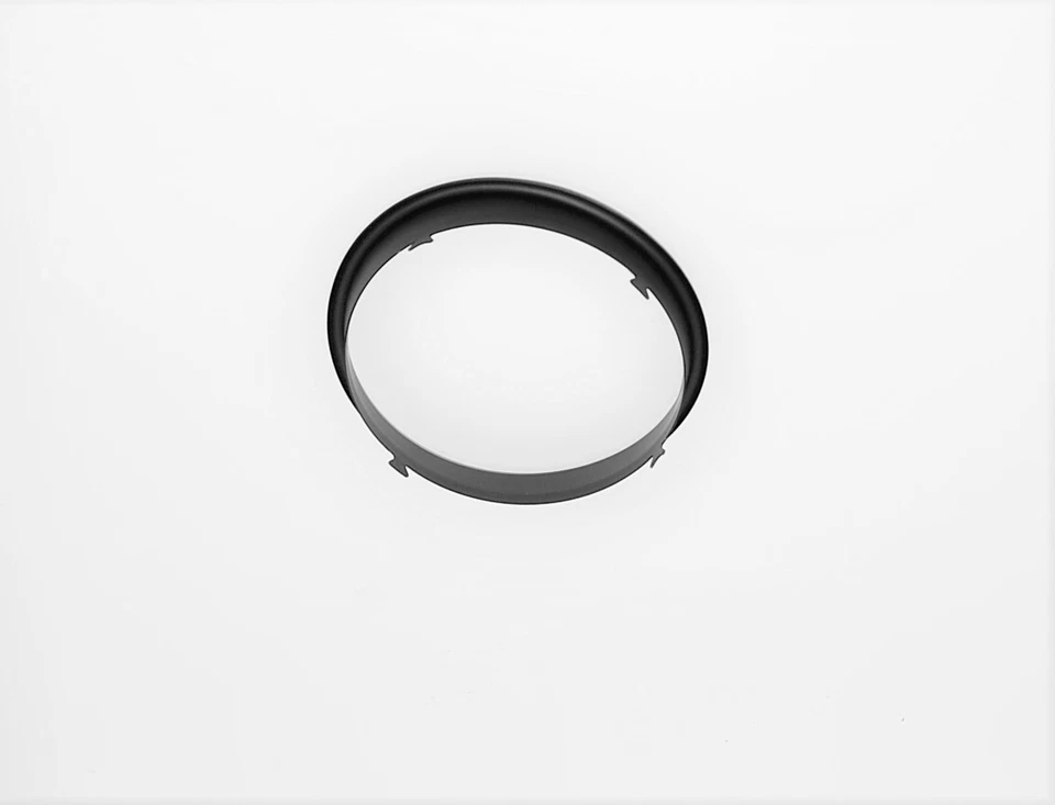 Anillo de ajuste del velocímetro negro solo para Volkswagen Super Beetle 1971-1972 Foto 2 de 2