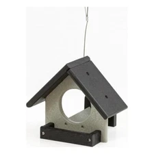 Outdoor Leisure Products Traditional HDPE Plastic Bird Feeder in Multi-Color