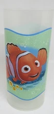 Disney Pixar Nemo Childs Plastic 5 1/2" Drinking Glass.