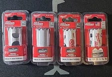 T25*NEW 4 PCS Milwaukee 7/8” - 22mm Bi-metal Hole Saw 49-56-0032 USA