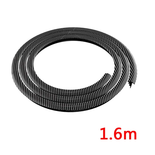 Tira de sellado de huecos de goma para parabrisas de tablero de instrumentos de coche de fibra de carbono accesorios para automóviles - Imagen 10 de 11