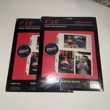 Lot Of 2 - Ultra PRO Photo Refill Pages 10 Sheets Holds 60 4 X 6 Photos NEW