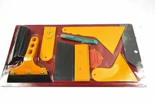 Car Window Sticker Tool Kit Auto Film Tool Wrap Film Tinting Squeegee 7pcs/Set