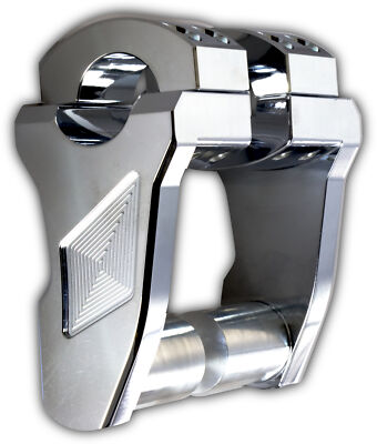 Rox Speed FX Patriot Series Pivoting Risers 3'' Chrome 4R-P3RX-02