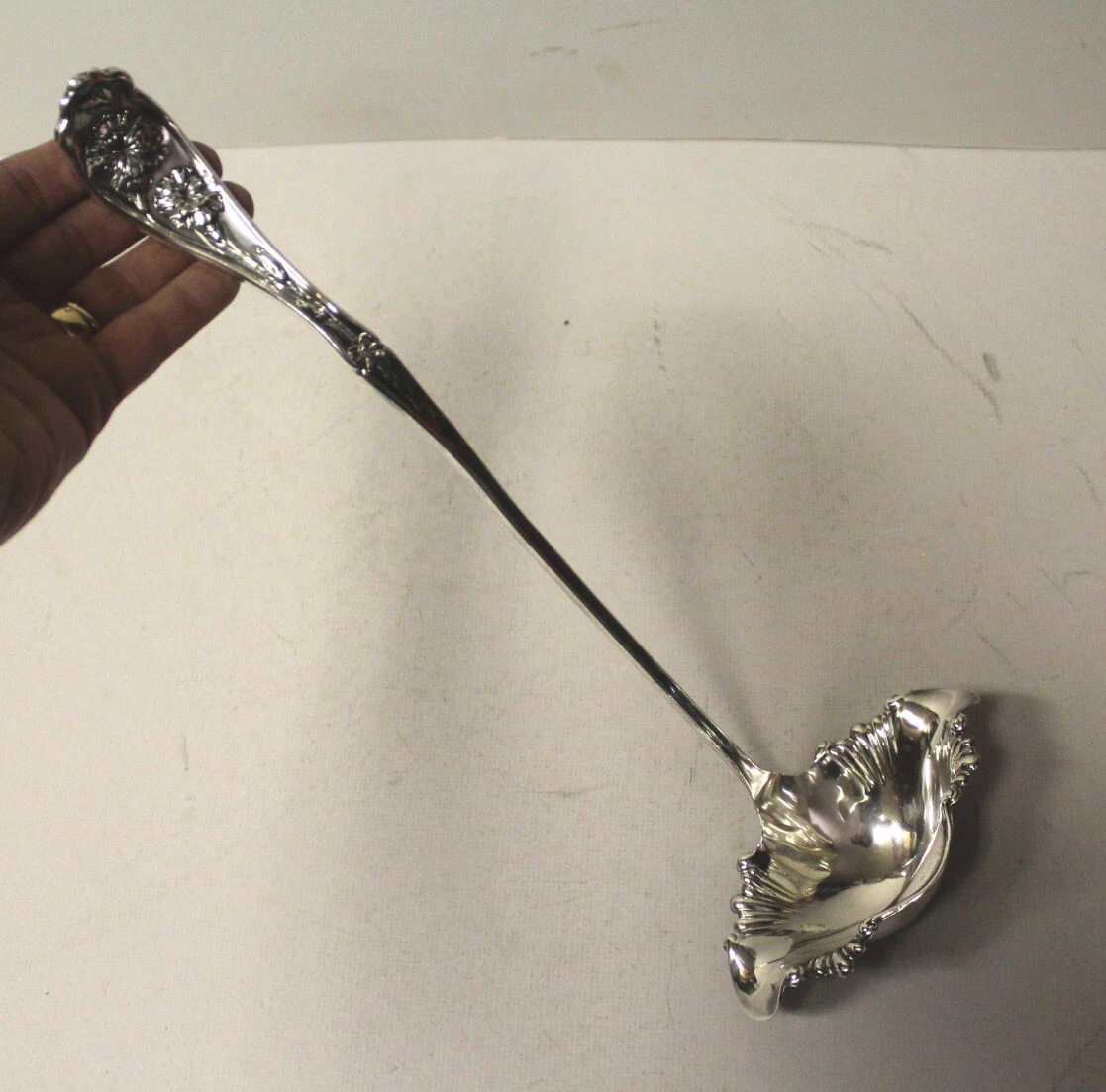 Antique Ladle Silver-Plated Willams & Rogers – Jan 4,1908