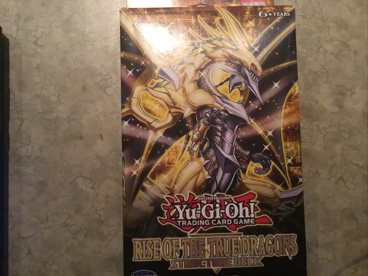 Yugioh Rise Of The True Dragons Structure Theme Deck TCG