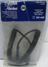 NEW OLD STOCK ROLLEI STROBONAR COILED SHUTTER CORD 58 / 62K-3 100 442