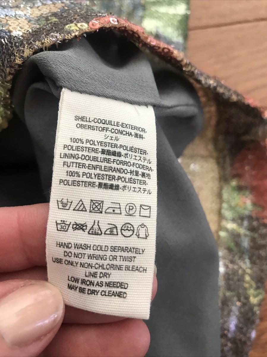 Robe Cocktail Mini Free People Tanger à Paillettes Florales - Taille XS, Occasion Très Bon état
