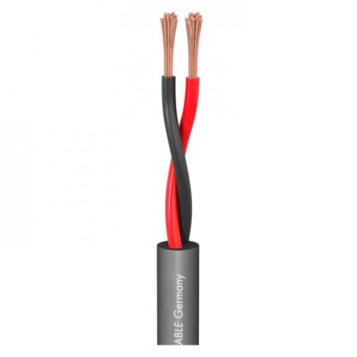 Sommer Cable Lautsprecherkabel Meridian Mobile SP225 grau 2x2,5mm² 425-0056